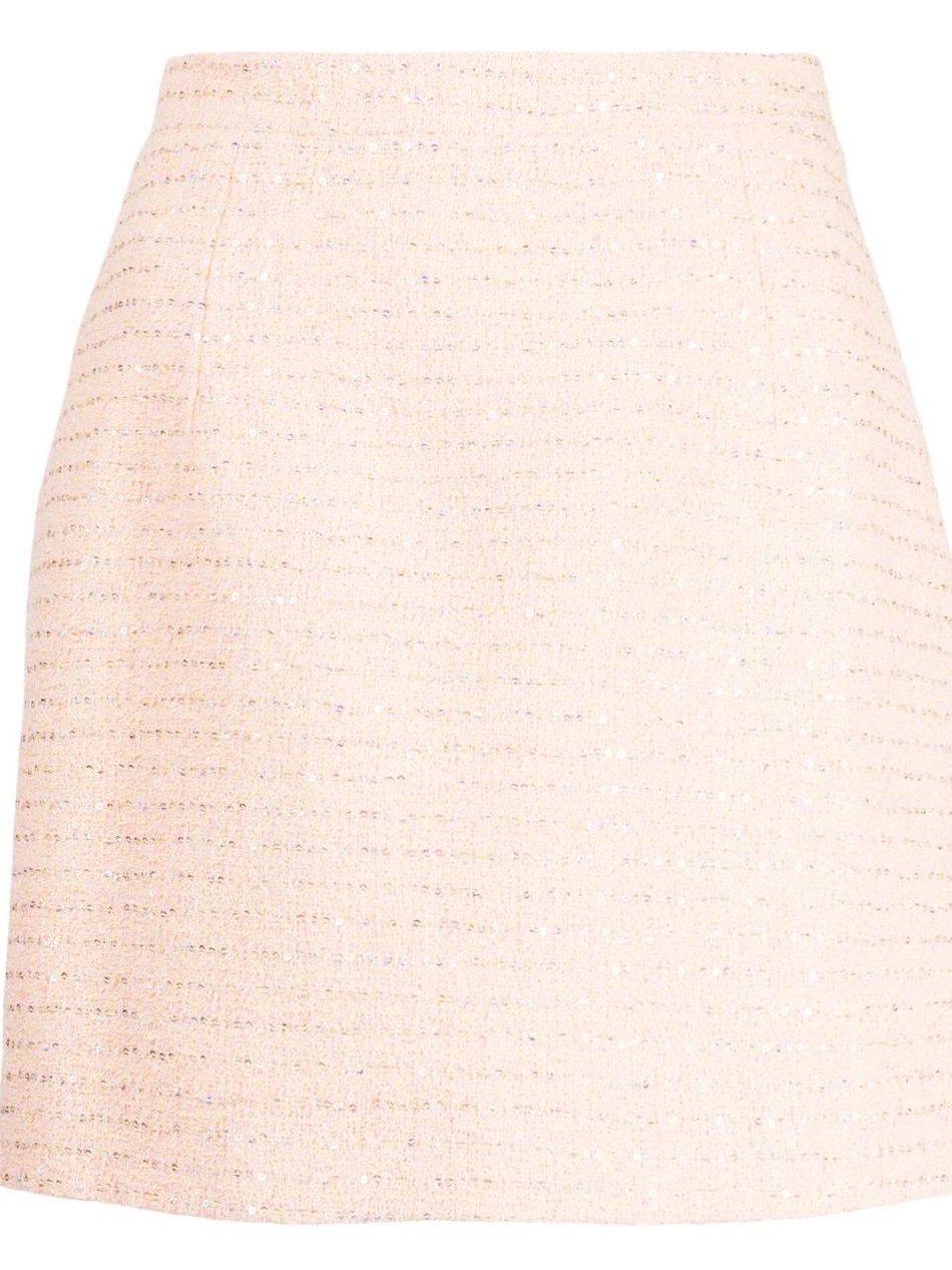 tweed Women Versace miniskirt sequin-embellished 0501